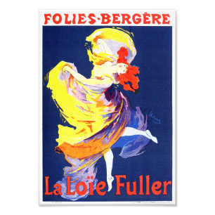 Jules Cheret Folies Bergere Print