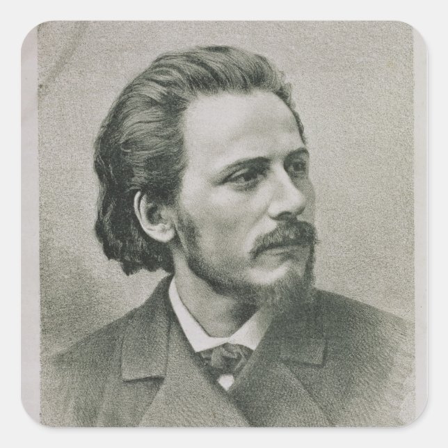 Jules Emile Massenet Square Sticker (Front)