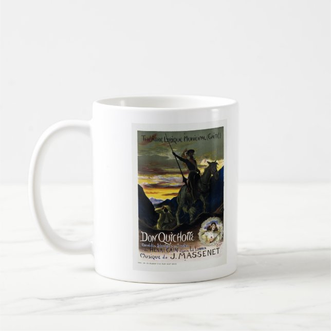 Jules Massenet's Don Quichotte Coffee Mug (Left)