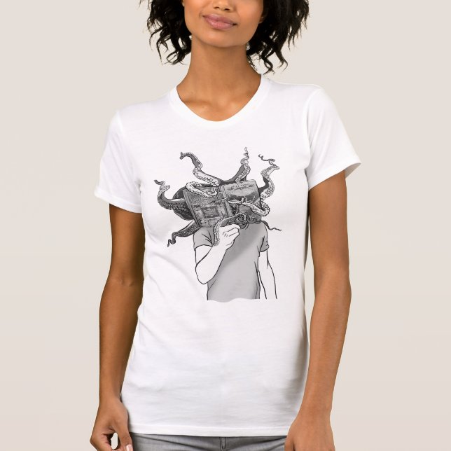 Jules Verne - 20 000 leagues under the sea - Book T-Shirt (Front)