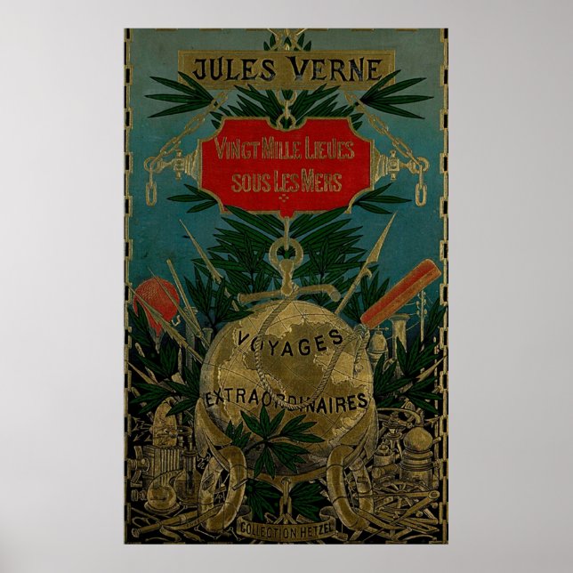 Jules Verne Extraordinary Voyages Poster (Front)