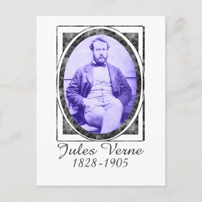 Jules Verne Postcard (Front)