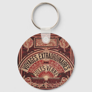 JULES VERNE "VOYAGES EXTRAORDINAIRES" (1878) KEY RING