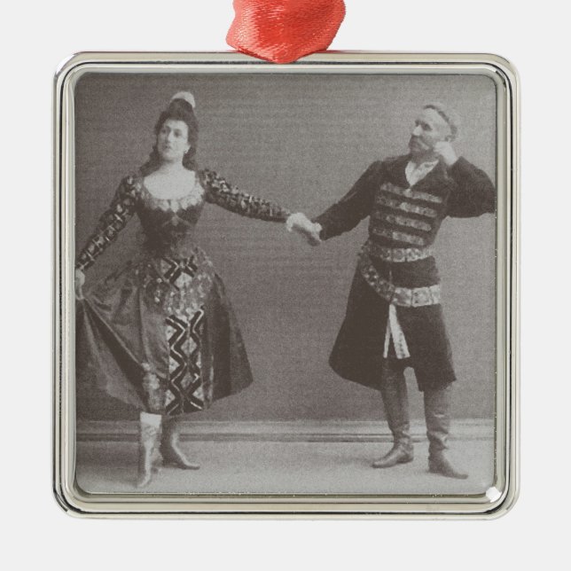 Julia and Felix Kschessinsky in the mazu Metal Tree Decoration (Front)