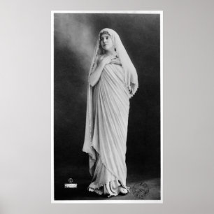 Julia Bartet  in 'Antigone' by Sophocles Poster
