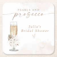 JULIA Boho Floral Pearls & Prosecco Bridal Shower