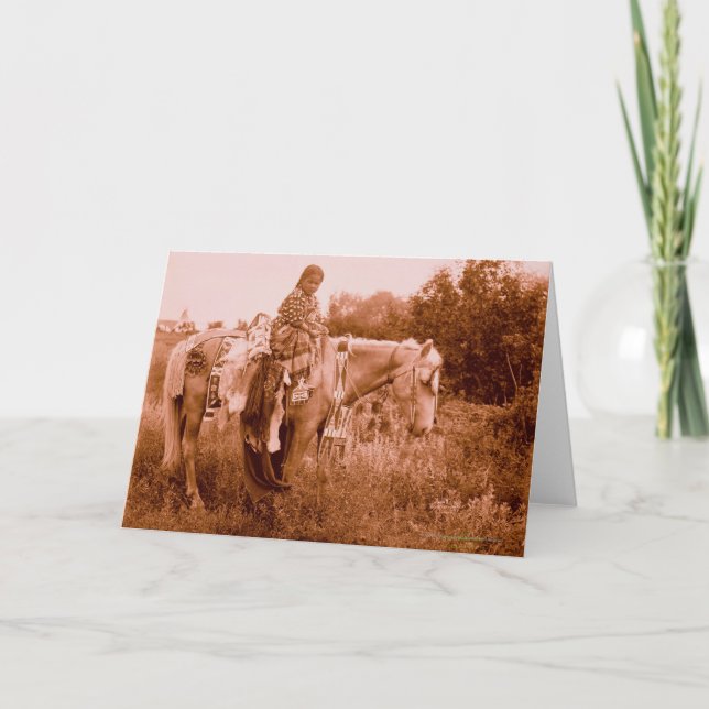 Julia - Crow Woman Card (Front)