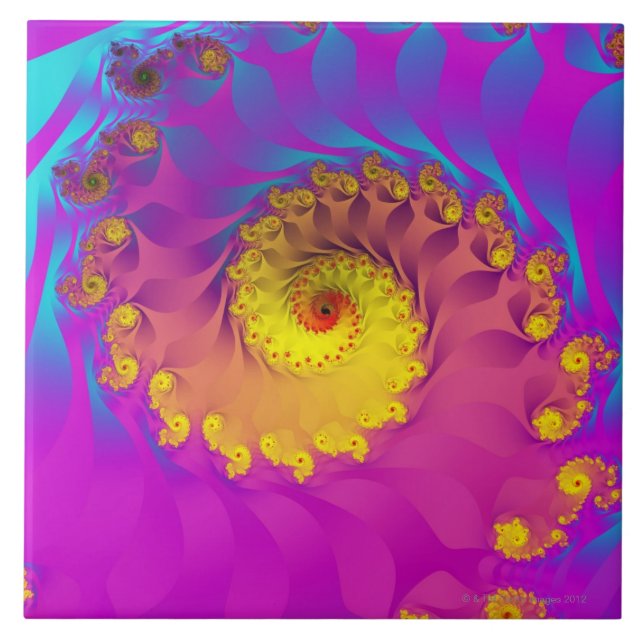 Julia Fractal 2 Tile (Front)