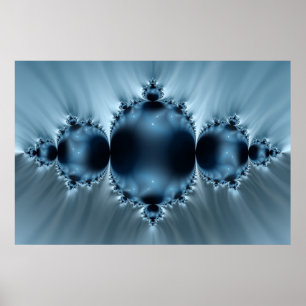 Julia in blue poster