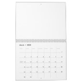 Julia Island Mandelbrot Set Calendar (Mar 2025)