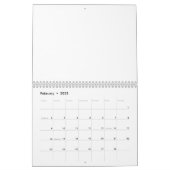 Julia Island Mandelbrot Set Calendar (Feb 2025)