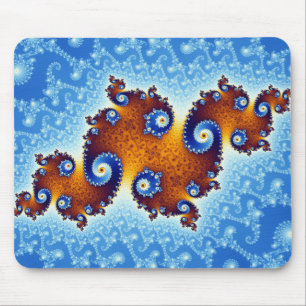 Julia Island Mandelbrot Set Mouse Pad