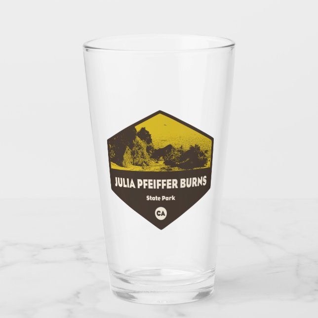 Julia Pfeiffer Burns State Park California Glass (Front)