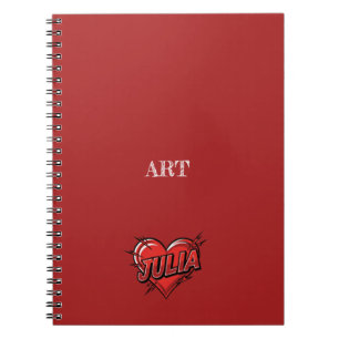 Julia Red Notebook