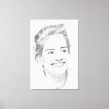 Julia Roberts Drawing Portrait By Pencil
