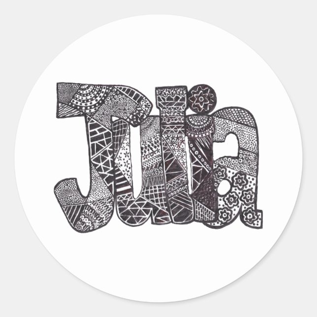 Julia Sticker (Front)