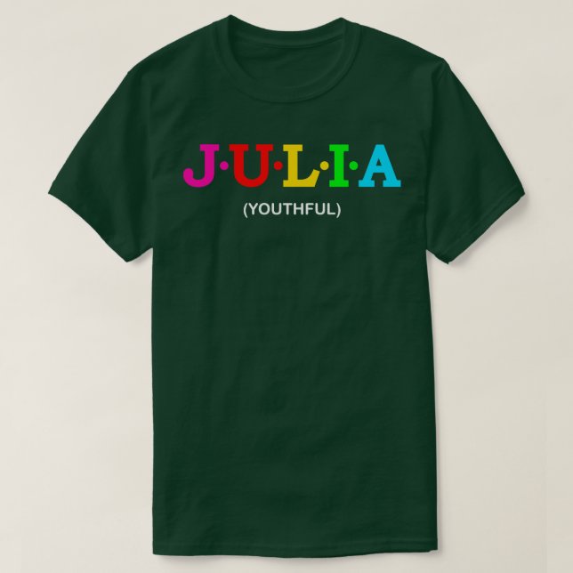 Julia Youthful T-Shirt (Design Front)