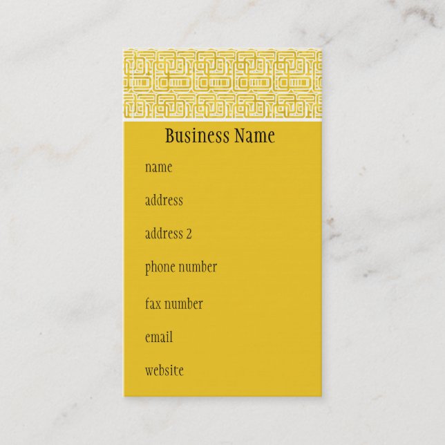 Julianna Business Card (Front)