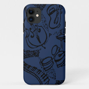 Julian's iJazz Theme Case-Mate iPhone Case