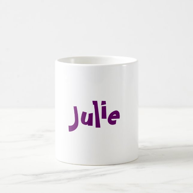 Julie Coffee Mug (Center)