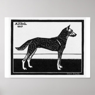 Julie de Graag Dog Poster