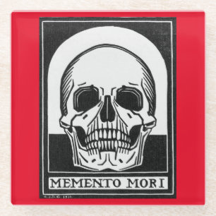 Julie de Graag Memento Mori (1916) Glass Coaster