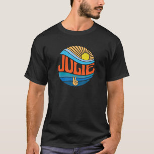 Julie Vintage Sunset Julie Groovy Tie Dye T-Shirt