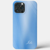 Julie - Your Name Template, Beautiful Blue Shades 