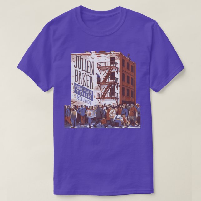 julien baker 19 T-Shirt (Design Front)