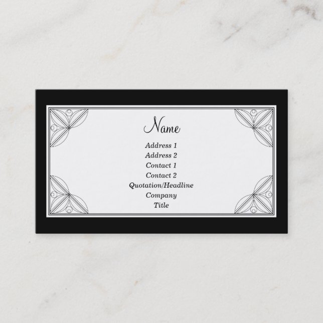 Juliet Business Card (Front)