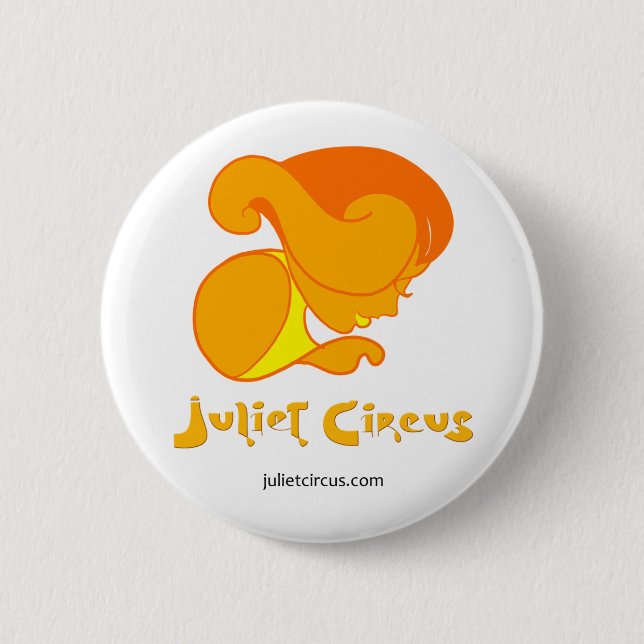 Juliet Circus - Classic Logo 6 Cm Round Badge (Front)