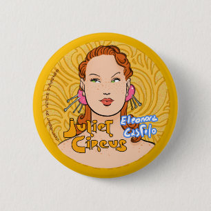 Juliet Circus - Eleonora Castelo 6 Cm Round Badge