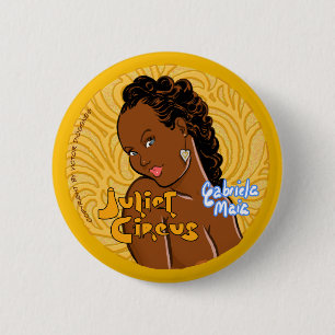Juliet Circus - Gabriela Maia 6 Cm Round Badge