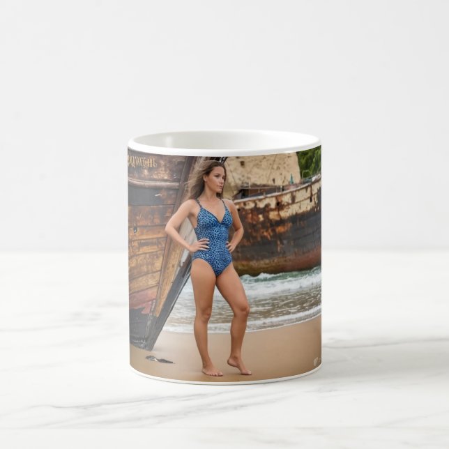  Juliet Rebko  .2 Mug, 11 oz Coffee Mug (Center)
