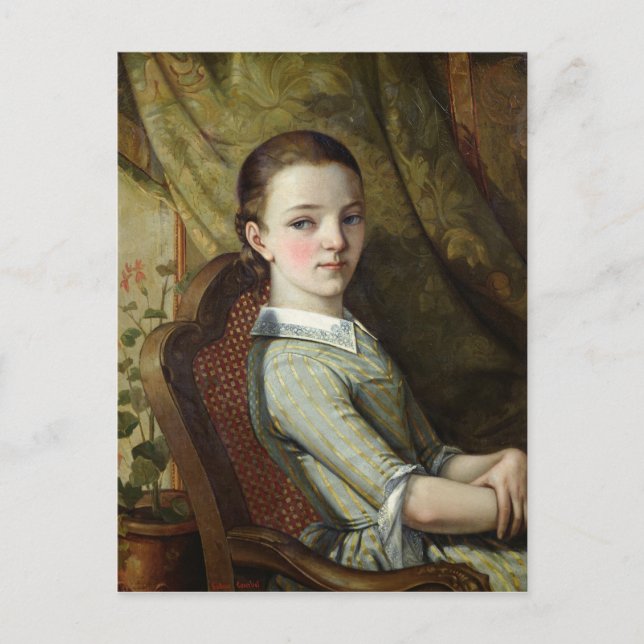 Juliette Courbet  1844 Postcard (Front)