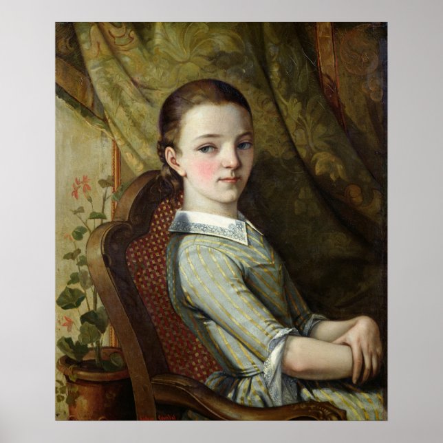 Juliette Courbet 1844 Poster (Front)