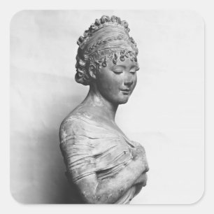 Juliette Recamier  c.1805-06 Square Sticker