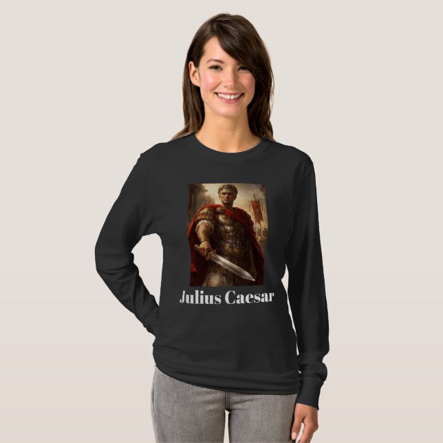 Julius Caesar black T-Shirt (Front Full)
