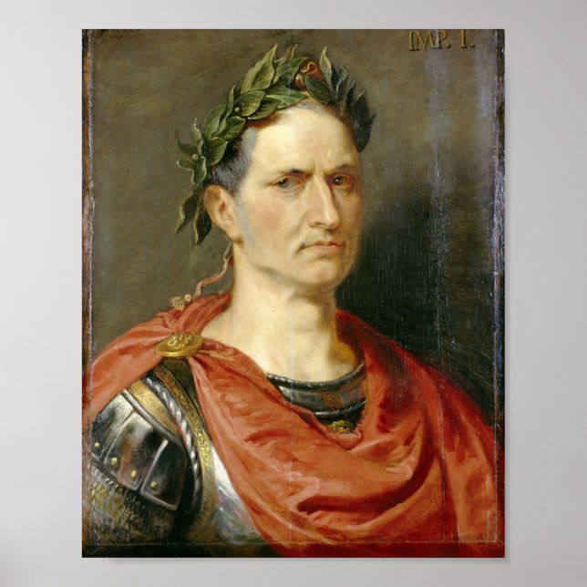 Julius Caesar Portrait Poster (Front)