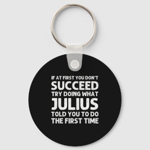 Julius Gift Name D Birthday Funny Chris Key Ring