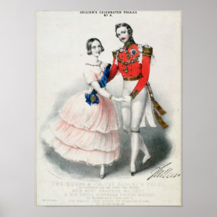 Jullien's Celebrated Polkas Poster