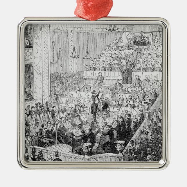 Jullien's Concert Orchestra Metal Tree Decoration (Front)