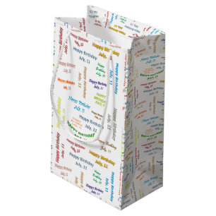 July, 11 Birthday Gift Bag