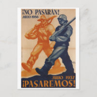July, 1937. We will pass_Propaganda Poster