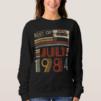 July 1974 48 Years Old  48 Birthday Apparel Sweatshirt
