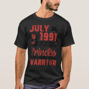 July 1991 31 Years Of Being Perfect Mixture Prince T-Shirt