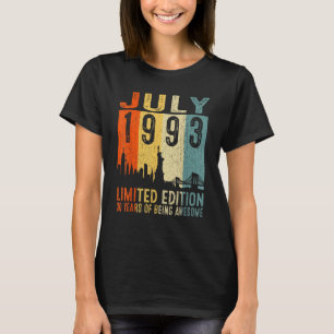 July 1993 30 Years Of Being Awesome 1 T-Shirt