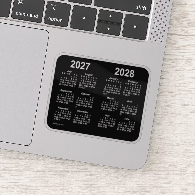 July 2027 - June 2028 School Year Calendar by Janz (Detail)