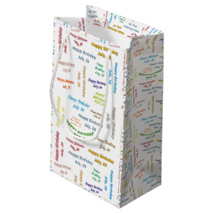 July, 26 Birthday Gift Bag