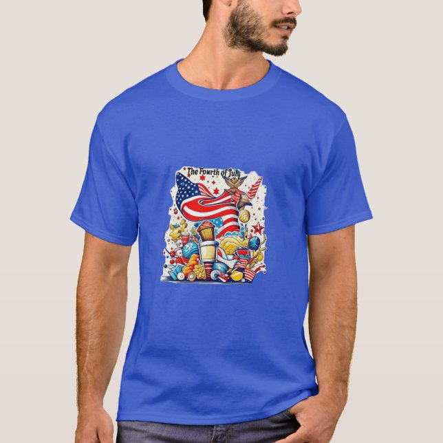 July 4, 1776.  T-Shirt (Front)